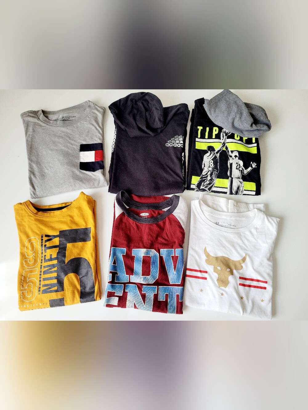 Adidas Big Boys Bundle 6 Pc.Long Sleeves 10-14 years